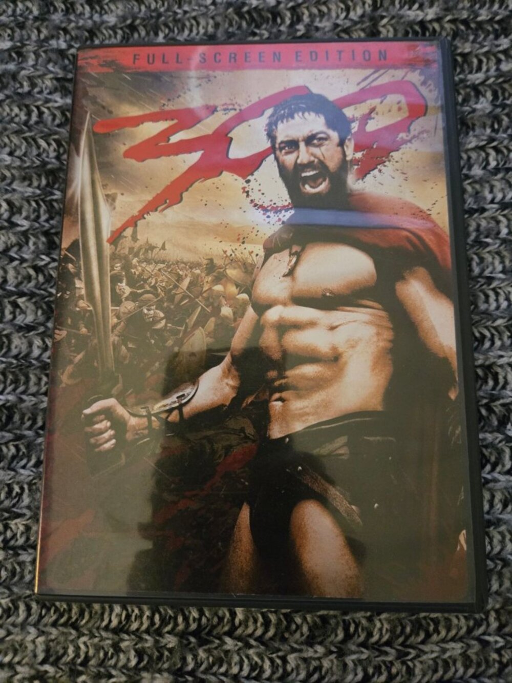 300 Full Screen Edition DVD Zack Snyder Action Historical Drama Movie
